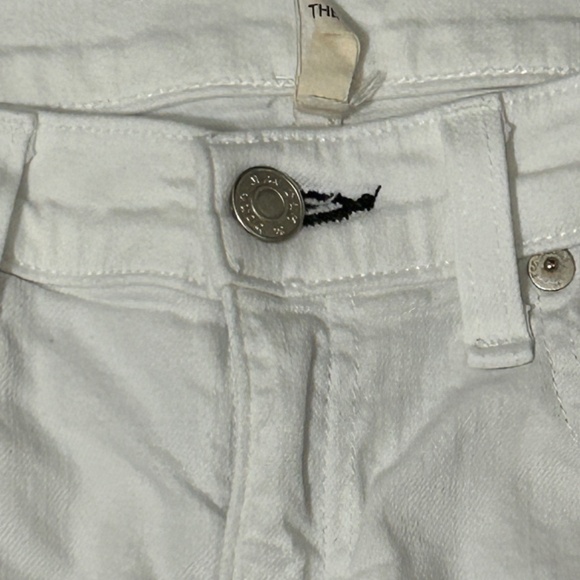 LIKE NEW! Women's Rag & Bone White Slim Boyfriend Jeans - 26 - Picture 7 of 13